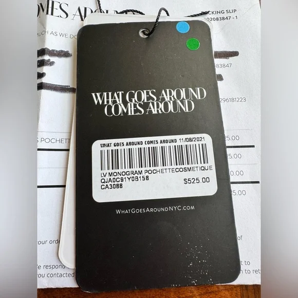 Vintage Louis Vuitton Monogram Canvas Cosmetic Pouch - Picture 5 of 17